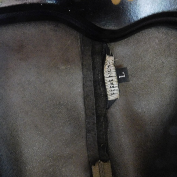 FCZAE Nichols Suede/Leather Shirt w/ Zipper (L) - Picture 3 of 4